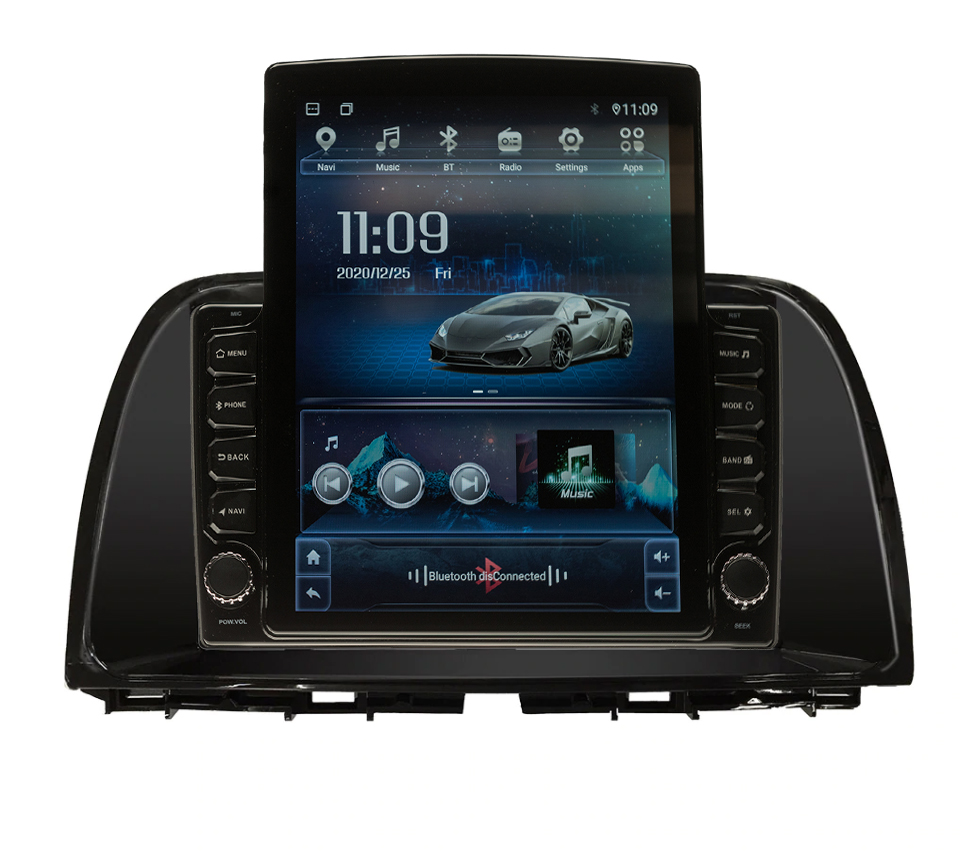 Navigatie AUTONAV Android GPS Dedicata Mazda CX5 2012-2017, Model XPERT Memorie 256GB Stocare, 12GB DDR3 RAM, Display Vertical Stil Tesla 10″ Full-Touch, WiFi, 2 x USB, Bluetooth, 4G, Octa-Core 8 * 2.0GHz, 4 * 50W Audio