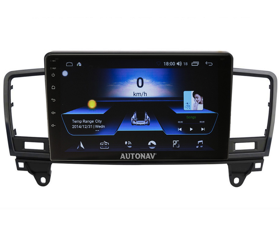 Navigatie AUTONAV Android GPS Dedicata Mercedes Benz ML W166 2011-2015, Model Classic, Memorie 256GB Stocare, 12GB DDR3 RAM, Display 9″ Full-Touch, WiFi, 2 x USB, Bluetooth, 4G, Octa-Core 8 * 2.0GHz, 4 * 50W Audio