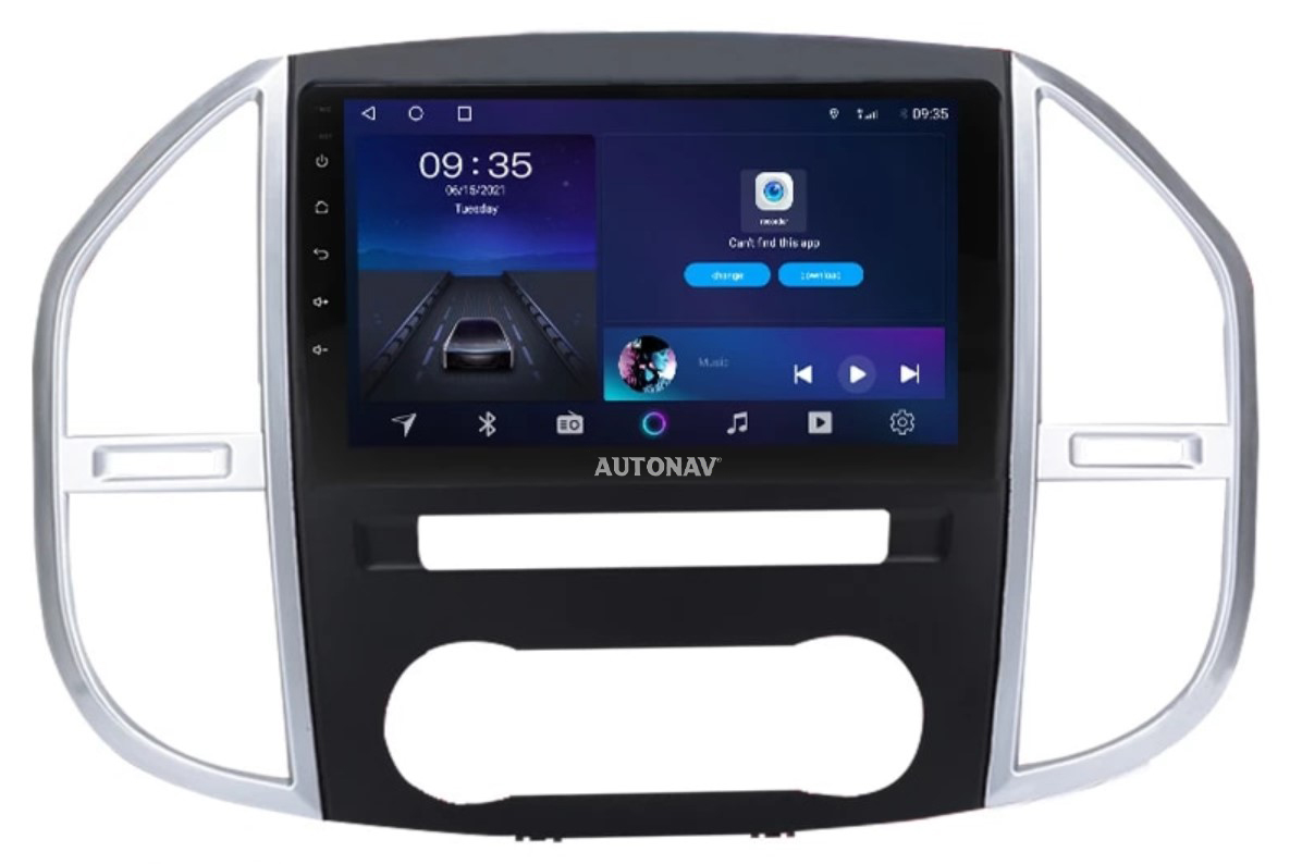 Navigatie AUTONAV Android GPS Dedicata Mercedes Vito 3 W447 Dupa 2014, Model Classic, Memorie 256GB Stocare, 12GB DDR3 RAM, Display 10″ Full-Touch, WiFi, 2 x USB, Bluetooth, 4G, Octa-Core 8 * 2.0GHz, 4 * 50W Audio