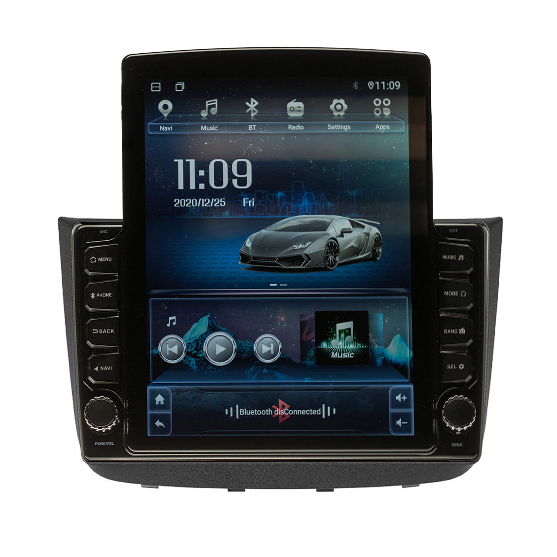 Navigatie AUTONAV ECO Android GPS Dedicata Mercedes-Benz Vito Viano W639 2005-2015, Model XPERT Memorie 16GB Stocare, 1GB DDR3 RAM, Display Vertical Stil Tesla 10″ Full-Touch, WiFi, 2 x USB, Bluetooth, Quad-Core 4 * 1.3GHz, 4 * 50W Audio