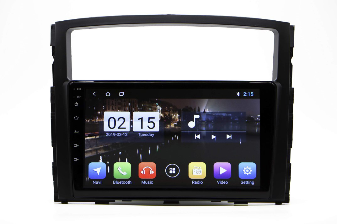 Navigatie AUTONAV Android GPS Dedicata Mitsubishi Pajero 2006-2008, Model Classic, Memorie 256GB Stocare, 12GB DDR3 RAM, Display 9″ Full-Touch, WiFi, 2 x USB, Bluetooth, 4G, Octa-Core 8 * 2.0GHz, 4 * 50W Audio