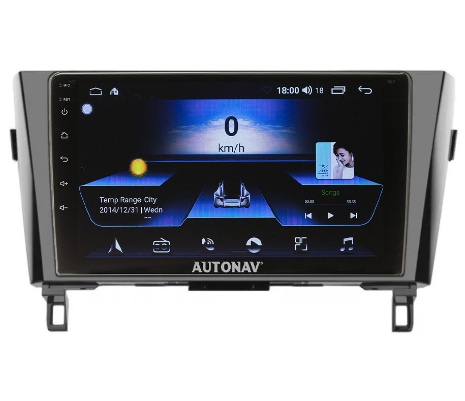 Navigatie AUTONAV Android GPS Dedicata Nissan Qashqai J11 2013-2017, Model Classic, Memorie 128GB Stocare, 6GB DDR3 RAM, Display 10″ Full-Touch, WiFi, 2 x USB, Bluetooth, 4G, Octa-Core 8 * 1.8GHz, 4 * 50W Audio