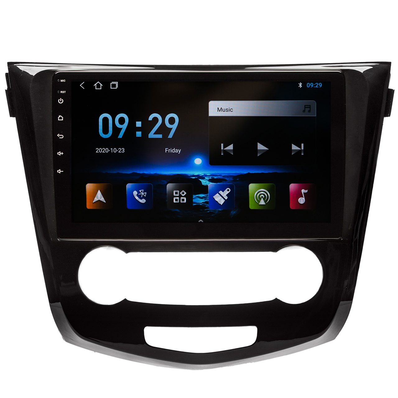 Navigatie AUTONAV Android GPS Dedicata Nissan Qashqai si X-Trail Dupa 2013, Model Classic, 64GB Stocare, 2GB DDR3 RAM, Display 10″ , WiFi, 2 x USB, Bluetooth, Quad-Core 4 x 1.3GHz, 4 x 50W Audio