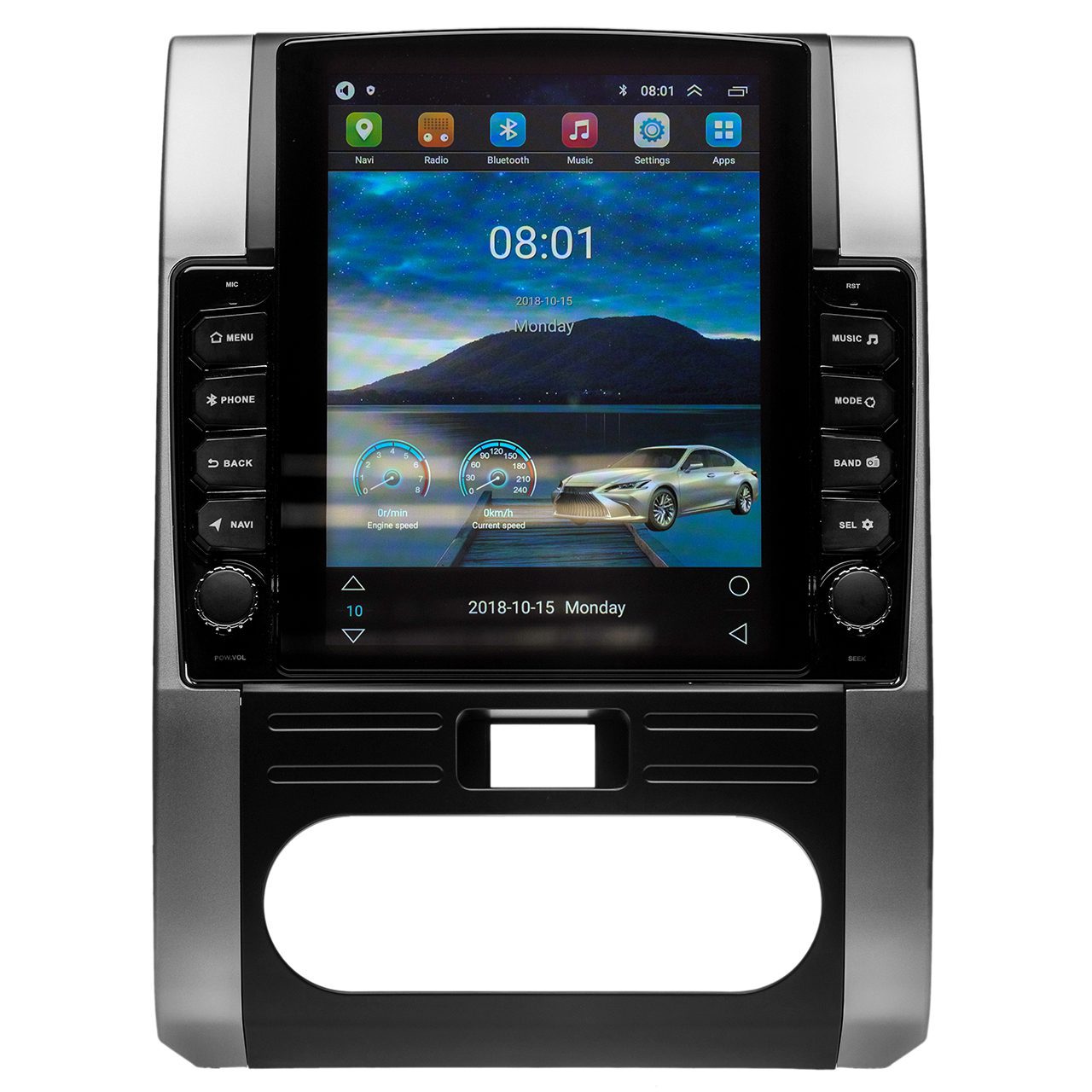 Navigatie AUTONAV Android GPS Dedicata Nissan X-Trail 2007-2013, Model XPERT Memorie 128GB Stocare, 6GB DDR3 RAM, Display Vertical Stil Tesla 10″ Full-Touch, WiFi, 2 x USB, Bluetooth, 4G, Octa-Core 8 * 2.0GHz, 4 * 50W Audio