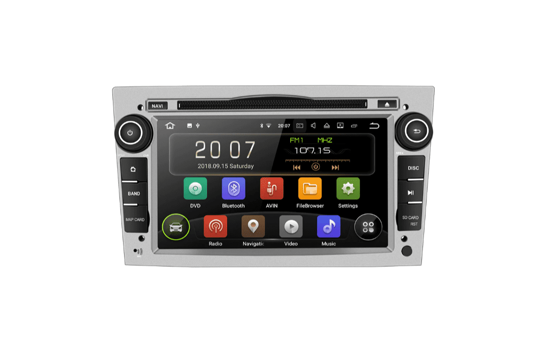 Navigatie AUTONAV Android GPS Dedicata Opel Antara/ Astra H/ Corsa/ Meriva/ Vectra/ Vivaro/ Zafira B cu DVD-Player, 64GB Stocare, 4GB DDR3 RAM, Display 7″, WiFi, 2 x USB, Bluetooth, Octa-Core 8 x 1.8GHz, 4 x 50W
