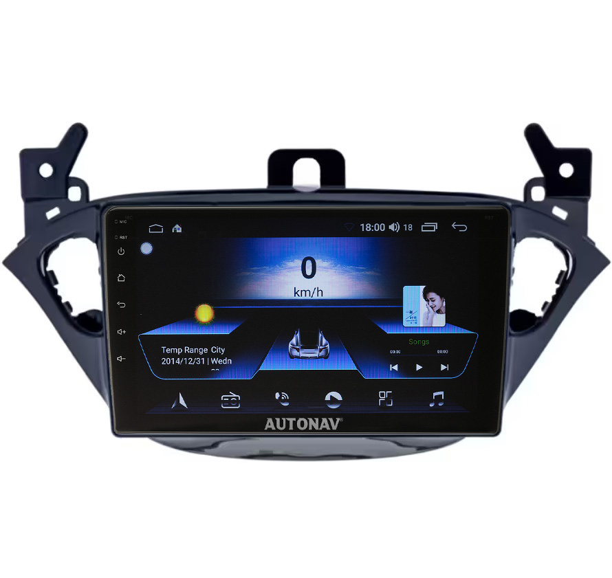 Navigatie AUTONAV Android GPS Dedicata Opel Corsa E 2014-2019, Model Classic, Memorie 128GB Stocare, 6GB DDR3 RAM, Display 9″ Full-Touch, WiFi, 2 x USB, Bluetooth, 4G, Octa-Core 8 * 2.0GHz, 4 * 50W Audio