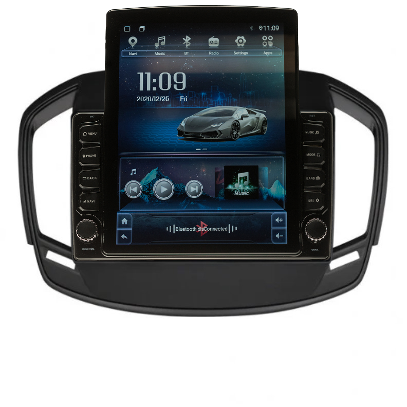 Navigatie AUTONAV ECO Android GPS Dedicata Opel Insignia 2017-2022, Model XPERT Memorie 16GB Stocare, 1GB DDR3 RAM, Display Vertical Stil Tesla 10″ Full-Touch, WiFi, 2 x USB, Bluetooth, Quad-Core 4 * 1.3GHz, 4 * 50W Audio