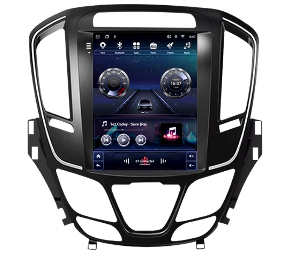 Navigatie AUTONAV Android GPS Dedicata Opel Insignia 2014-2017 Stil Tesla, 64GB Stocare, 2GB DDR3 RAM, Display Vertical Stil Tesla 10″ , WiFi, 2 x USB, Bluetooth, Quad-Core 4 x 1.3GHz, 4 x 50W Audio