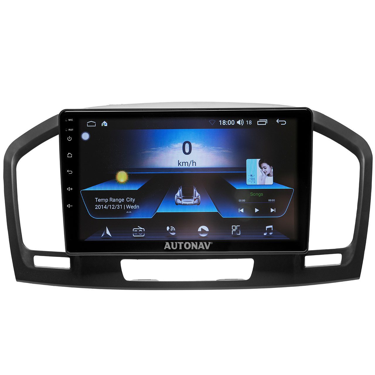 Navigatie AUTONAV Android GPS Dedicata Opel Insignia 2008-2017, Model Classic, Memorie 64GB Stocare, 4GB DDR3 RAM, Display 9″ Full-Touch, WiFi, 2 x USB, Bluetooth, 4G, Octa-Core 8 * 2.0GHz, 4 * 50W Audio