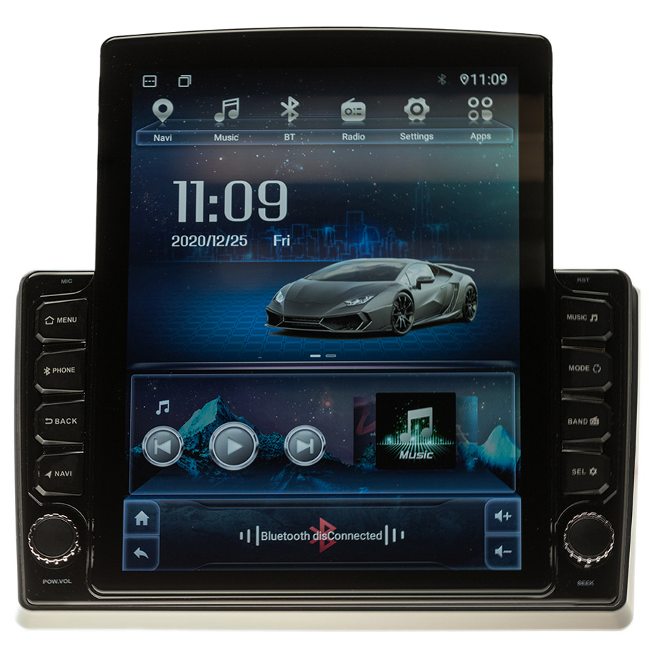 Navigatie AUTONAV ECO Android GPS Dedicata Peugeot 308 2013-2021, Model XPERT Memorie 16GB Stocare, 1GB DDR3 RAM, Display Vertical Stil Tesla 10″ Full-Touch, WiFi, 2 x USB, Bluetooth, Quad-Core 4 * 1.3GHz, 4 * 50W Audio
