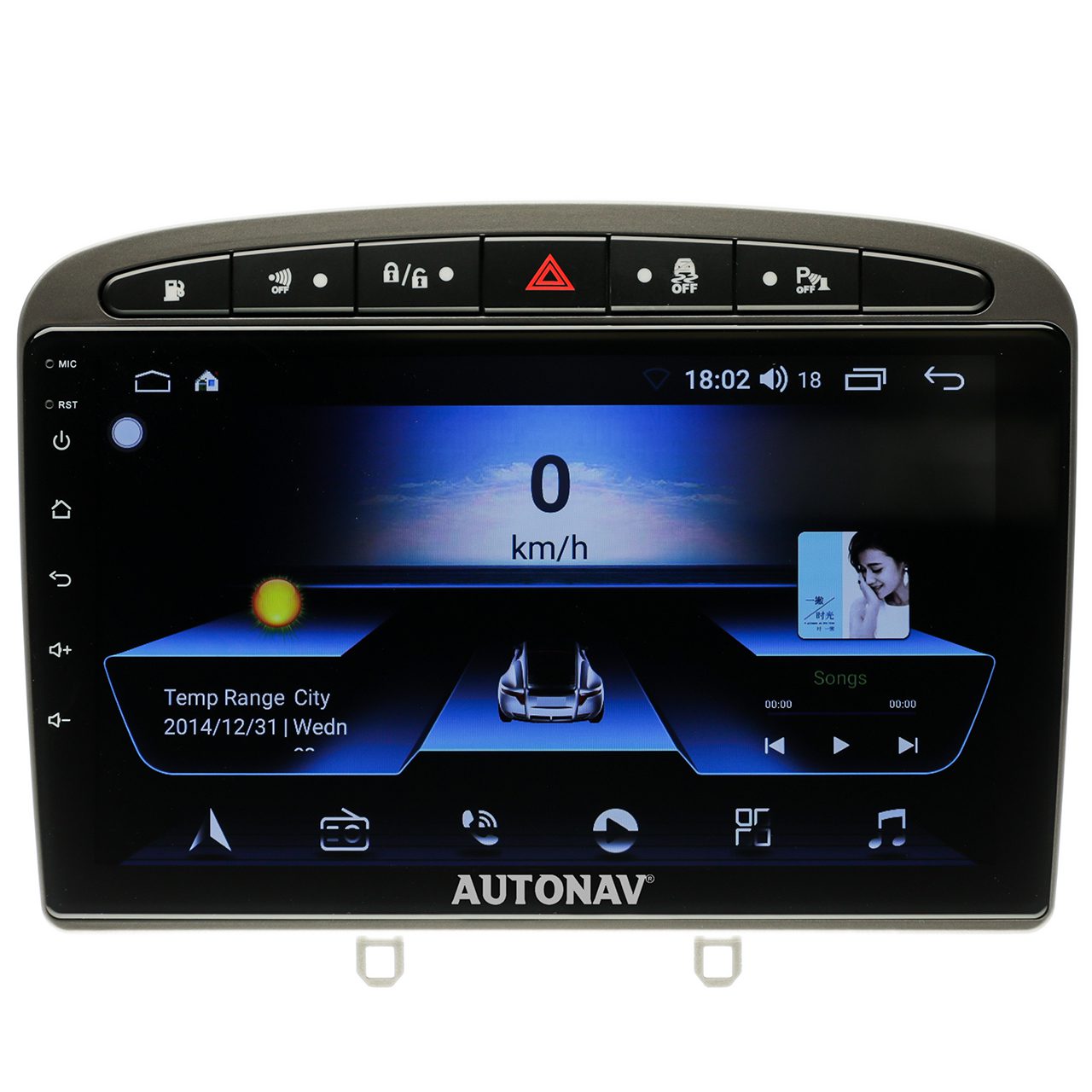Navigatie AUTONAV Android GPS Dedicata Peugeot 308 2006-2013 si 408 2010-2014, Model Classic, Memorie 256GB Stocare, 12GB DDR3 RAM, Display 9″ Full-Touch, WiFi, 2 x USB, Bluetooth, 4G, Octa-Core 8 * 2.0GHz, 4 * 50W Audio