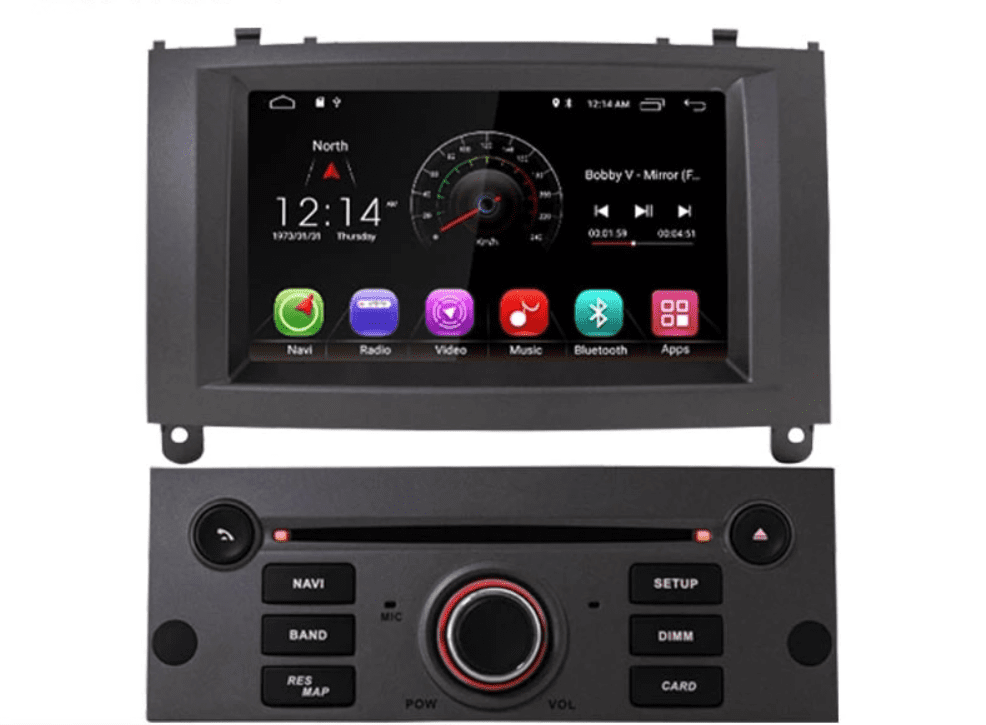 Navigatie AUTONAV Android GPS Dedicata Peugeot 407 cu DVD-Player, 64GB Stocare, 4GB DDR3 RAM, Display 7″, WiFi, 2 x USB, Bluetooth, Octa-Core 8 x 1.8GHz, 4 x 50W Audio