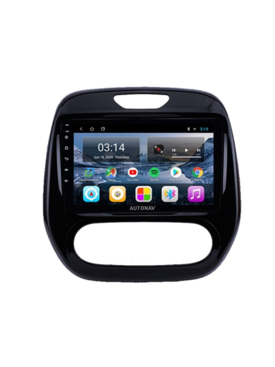 Navigatie AUTONAV Android GPS Dedicata Renault Kaptur 2016-2019 AC Manual, Model Classic, Memorie 256GB Stocare, 12GB DDR3 RAM, Display 9″ Full-Touch, WiFi, 2 x USB, Bluetooth, 4G, Octa-Core 8 * 2.0GHz, 4 * 50W Audio