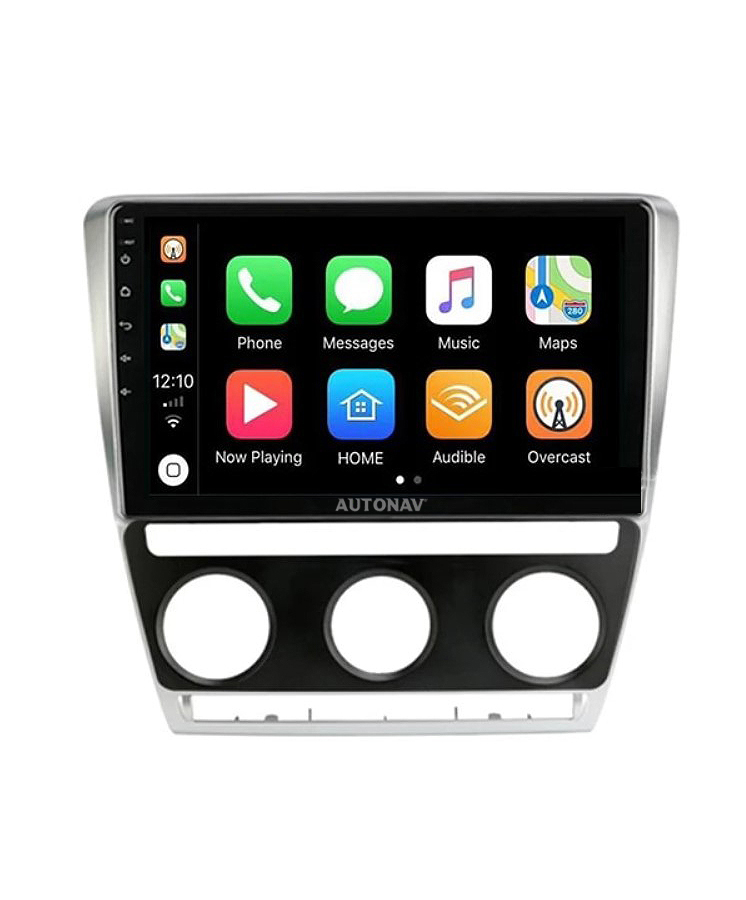 Navigatie AUTONAV Android GPS Dedicata Skoda Octavia 2 Facelift 2009-2012, Model Classic, Memorie 256GB Stocare, 12GB DDR3 RAM, Display 10″ Full-Touch, WiFi, 2 x USB, Bluetooth, 4G, Octa-Core 8 * 2.0GHz, 4 * 50W Audio