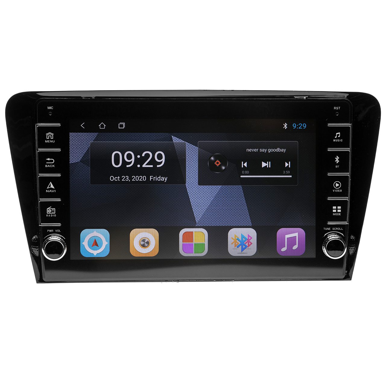 Navigatie AUTONAV Android GPS Dedicata Skoda Octavia 3 Dupa 2012, Model PRO 128GB Stocare, 6GB DDR3 RAM, Display 9″ , WiFi, 2 x USB, Bluetooth, 4G, Octa-Core 8 x 2.0GHz, 4 x 50W Audio