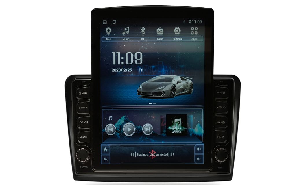 Navigatie AUTONAV Android GPS Dedicata Skoda Superb 2 2013-2015, Model XPERT Memorie 256GB Stocare, 12GB DDR3 RAM, Display Vertical Stil Tesla 10″ Full-Touch, WiFi, 2 x USB, Bluetooth, 4G, Octa-Core 8 * 2.0GHz, 4 * 50W Audio