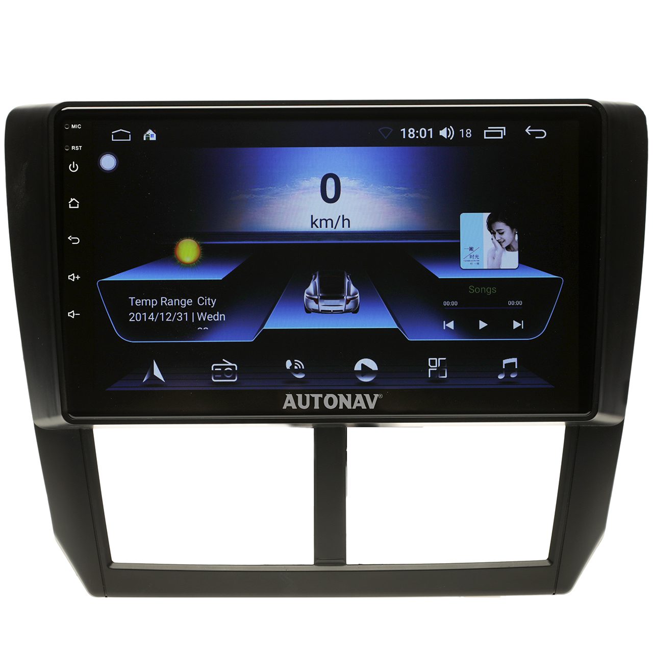 Navigatie AUTONAV Android GPS Dedicata Subaru Forester 2008-2012 si Impreza 2007-2013, Model Classic, Memorie 256GB Stocare, 12GB DDR3 RAM, Display 9″ Full-Touch, WiFi, 2 x USB, Bluetooth, 4G, Octa-Core 8 * 2.0GHz, 4 * 50W Audio