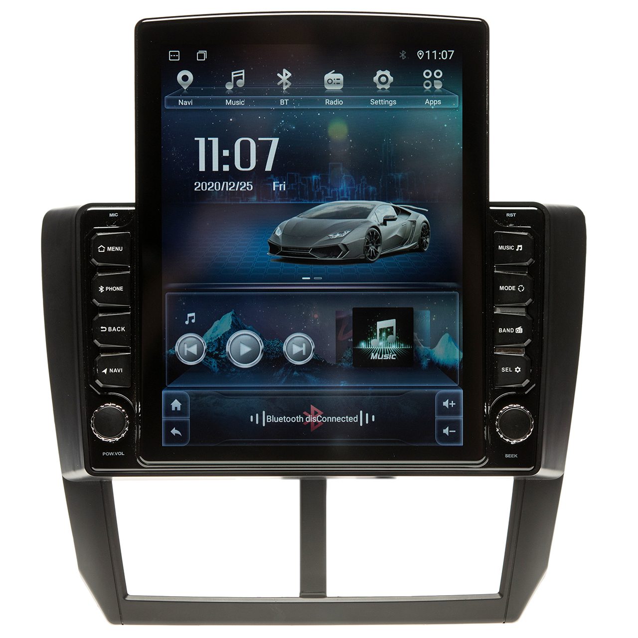Navigatie AUTONAV ECO Android GPS Dedicata Subaru Forester 2008-2012 si Impreza 2007-2013 Model XPERT 16GB Stocare, 1GB DDR3 RAM, Butoane Si Volum Fizice, Display Vertical Stil Tesla 10" Full-Touch, WiFi, 2 x USB, Bluetooth, Quad-Core 4 * 1.3GHz, 4 * 50W