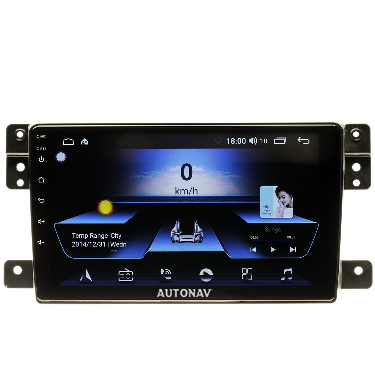 Navigatie AUTONAV Android GPS Dedicata Suzuki Grand Vitara 2005-2013, Model Classic, Memorie 64GB Stocare, 4GB DDR3 RAM, Display 9″ Full-Touch, WiFi, 2 x USB, Bluetooth, 4G, Octa-Core 8 * 2.0GHz, 4 * 50W Audio
