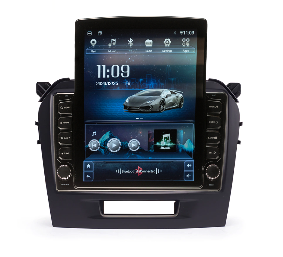 Navigatie AUTONAV Android GPS Dedicata Suzuki Grand Vitara Gen 4 Dupa 2014+, Model XPERT 256GB Stocare, 12GB DDR3 RAM, Display Vertical Stil Tesla 10″ Touch, WiFi, 2 x USB, Bluetooth, 4G, Octa-Core 8 x 2.0GHz, 4 x 50W