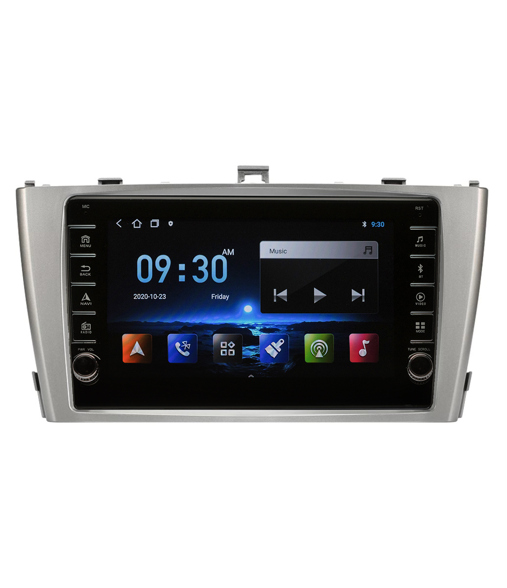 Navigatie AUTONAV Android GPS Dedicata Toyota Avensis 2008-2015, Model PRO Memorie 256GB Stocare, 12GB DDR3 RAM, Display 8″ Full-Touch, WiFi, 2 x USB, Bluetooth, 4G, Octa-Core 8 * 2.0GHz, 4 * 50W Audio