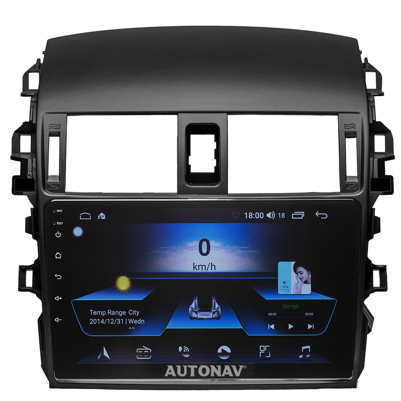 Navigatie AUTONAV Android GPS Dedicata Toyota Corolla E140/E150 2009-2013, Model Classic, 128GB Stocare, 6GB DDR3 RAM, Display 9″ , WiFi, 2 x USB, Bluetooth, 4G, Octa-Core 8 x 2.0GHz, 4 x 50W