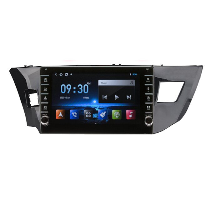 Navigatie AUTONAV Android GPS Dedicata Toyota Corolla E170 2013-2018, Model PRO 64GB Stocare, 4GB DDR3 RAM, Display 9″, WiFi, 2 x USB, Bluetooth, 4G, Octa-Core 8 x 2.0GHz, 4 x 50W