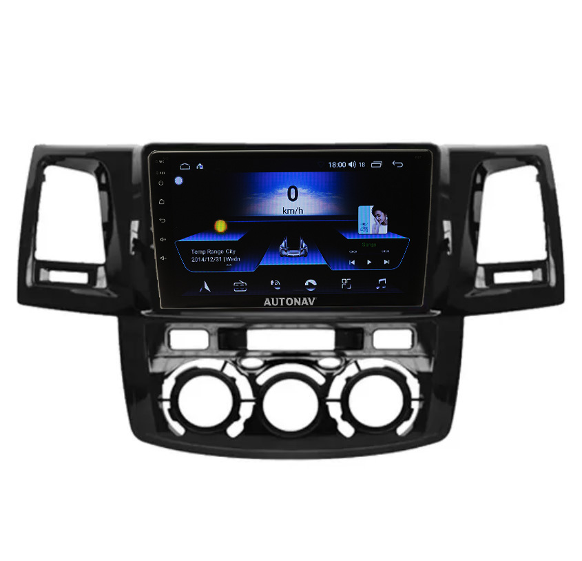 Navigatie AUTONAV Android GPS Dedicata Toyota Hilux 7 2004-2015, Model Classic, Memorie 64GB Stocare, 2GB DDR3 RAM, Display 9″ Full-Touch, WiFi, 2 x USB, Bluetooth, Quad-Core 4 * 1.3GHz, 4 * 50W Audio