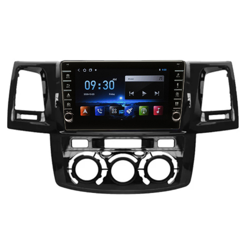 Navigatie AUTONAV Android GPS Dedicata Toyota Hilux 7 2004-2015, Model PRO Memorie 128GB Stocare, 6GB DDR3 RAM, Display 8″ Full-Touch, WiFi, 2 x USB, Bluetooth, 4G, Octa-Core 8 * 2.0GHz, 4 * 50W Audio