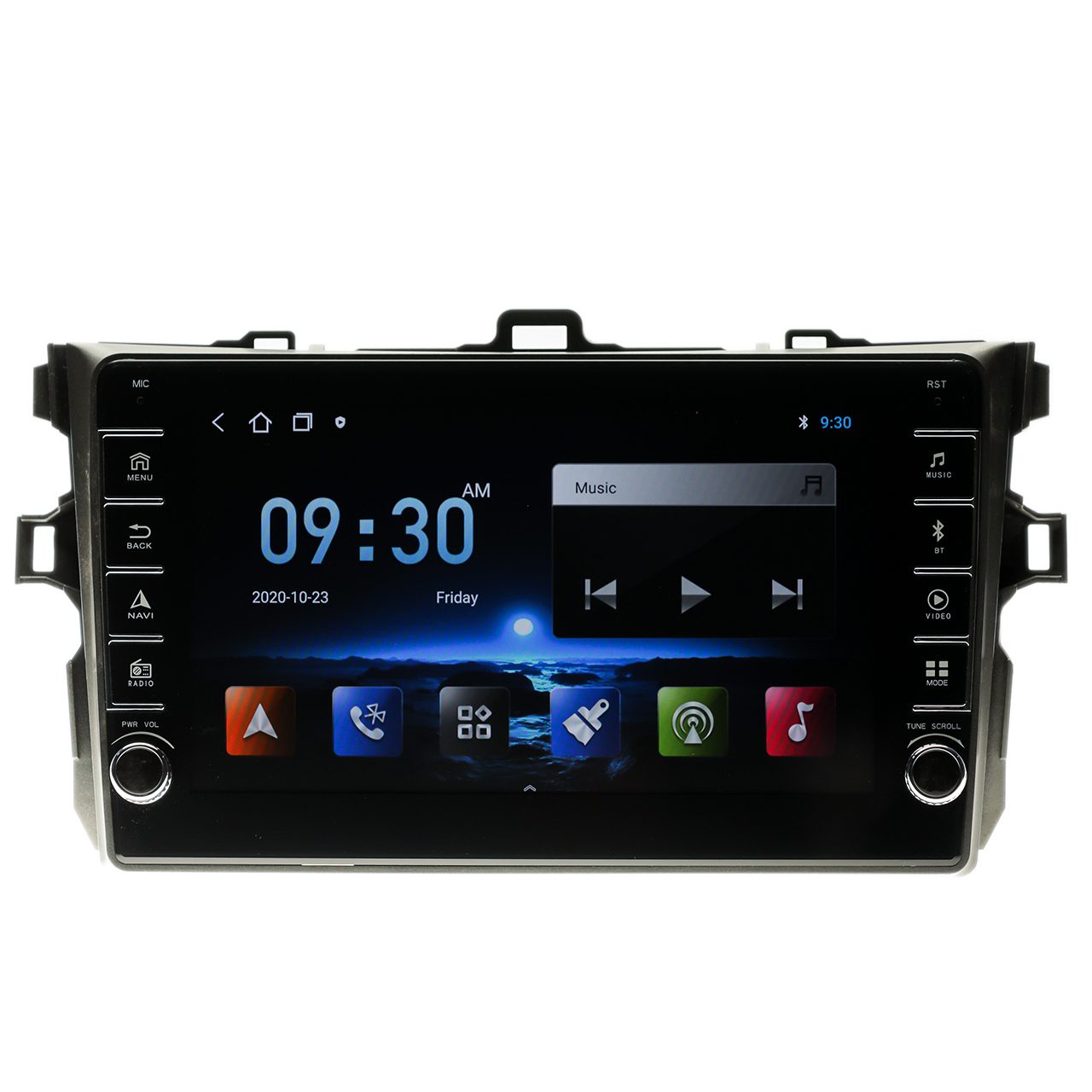 Navigatie AUTONAV Android GPS Dedicata Toyota Verso 2009-2019, Model PRO Memorie 256GB Stocare, 12GB DDR3 RAM, Butoane Laterale Si Regulator Volum, Display 8″ Full-Touch, WiFi, 2 x USB, Bluetooth, 4G, Octa-Core 8 * 2.0GHz, 4 * 50W Audio