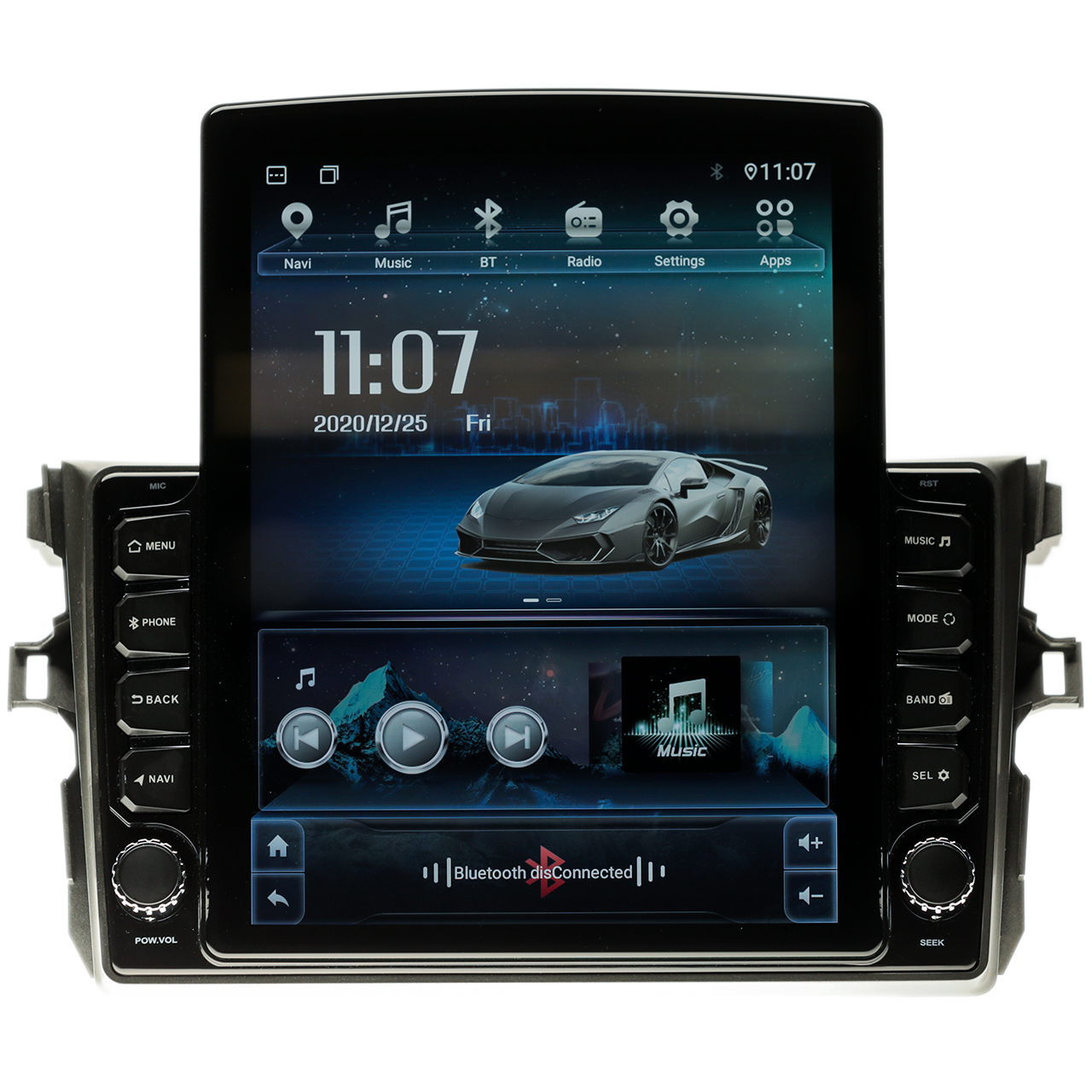 Navigatie AUTONAV ECO Android GPS Dedicata Toyota Verso 2009-2019, Model XPERT Memorie 16GB Stocare, 1GB DDR3 RAM, Butoane Si Volum Fizice, Display Vertical Stil Tesla 10″ Full-Touch, WiFi, 2 x USB, Bluetooth, Quad-Core 4 * 1.3GHz, 4 * 50W Audio