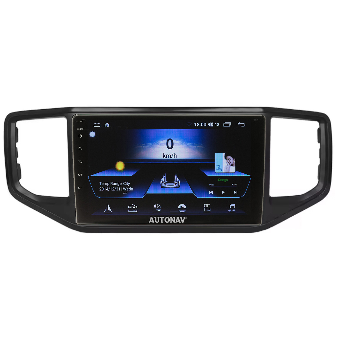 Navigatie AUTONAV Android GPS Dedicata Volkswagen Amarok 2016-2021, Model Classic, Memorie 256GB Stocare, 12GB DDR3 RAM, Display 9″ Full-Touch, WiFi, 2 x USB, Bluetooth, 4G, Octa-Core 8 * 2.0GHz, 4 * 50W Audio