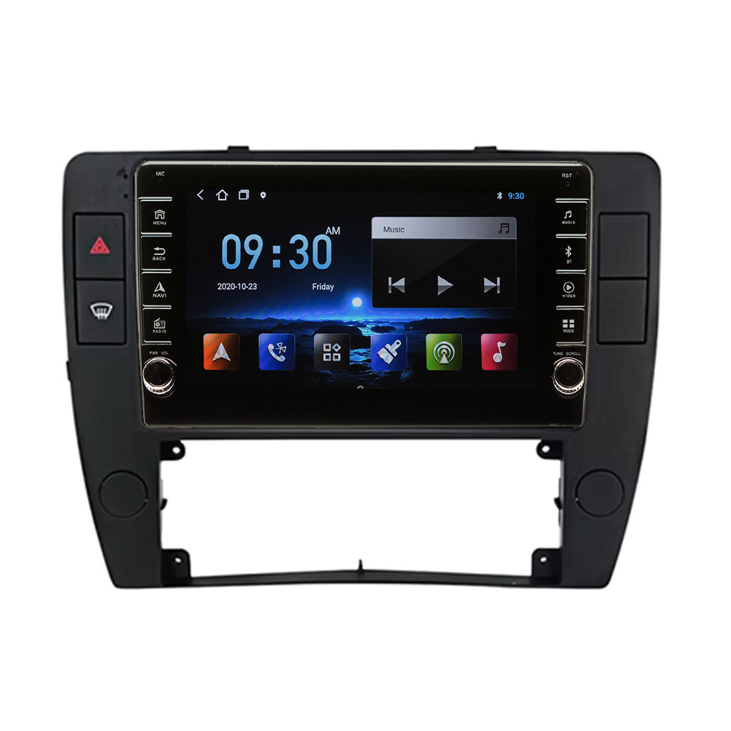 Navigatie AUTONAV Android GPS Dedicata Volkswagen Passat B5 2000-2005, Model PRO Memorie 64GB Stocare, 2GB DDR3 RAM, Display 8″ Full-Touch, WiFi, 2 x USB, Bluetooth, Quad-Core 4 * 1.3GHz, 4 * 50W Audio