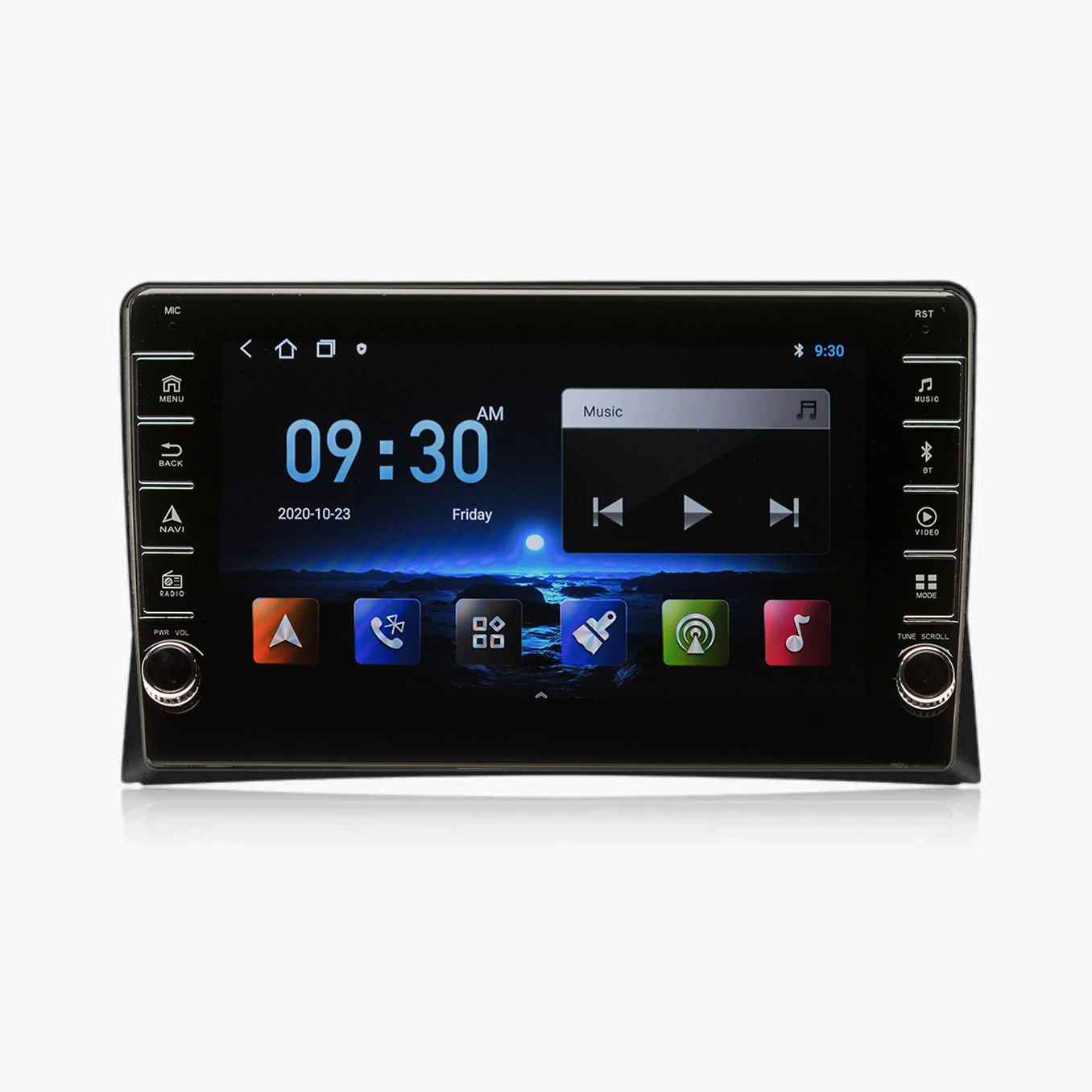 Navigatie AUTONAV Android GPS Dedicata Volkswagen Transporter T5 2008-2015, Model PRO Memorie 128GB Stocare, 6GB DDR3 RAM, Display 8″ Full-Touch, WiFi, 2 x USB, Bluetooth, 4G, Octa-Core 8 * 2.0GHz, 4 * 50W Audio