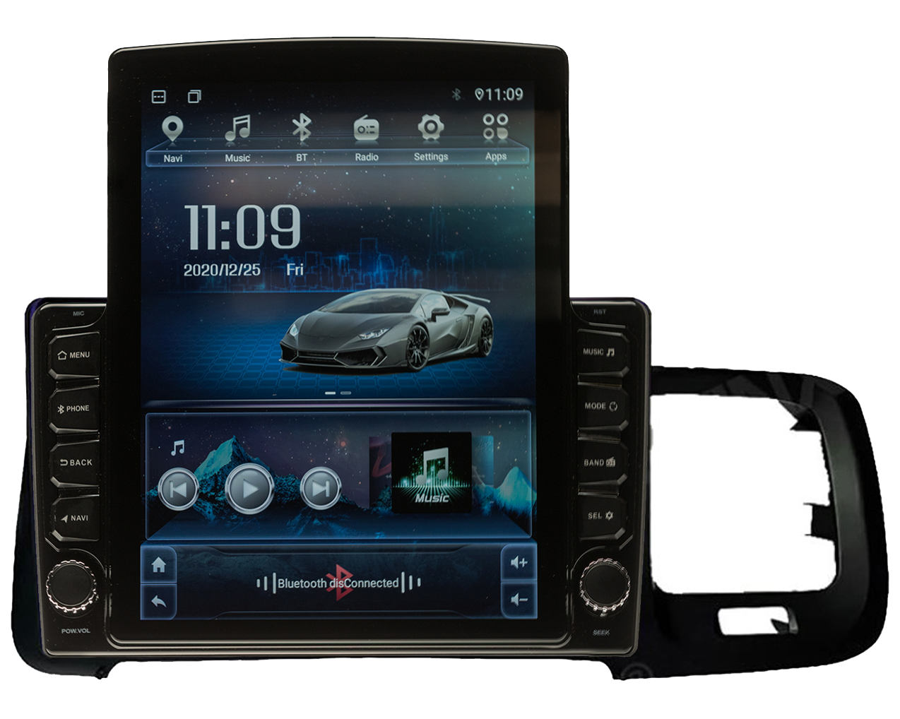 Navigatie AUTONAV Android GPS Dedicata Volvo S60 2011-2017, Model XPERT Memorie 256GB, 12GB DDR3 RAM, Display Vertical Stil Tesla 10" Full-Touch, WiFi, 2 x USB, Bluetooth, 4G, Octa-Core 8 * 1.8GHz, 4 * 50W Audio