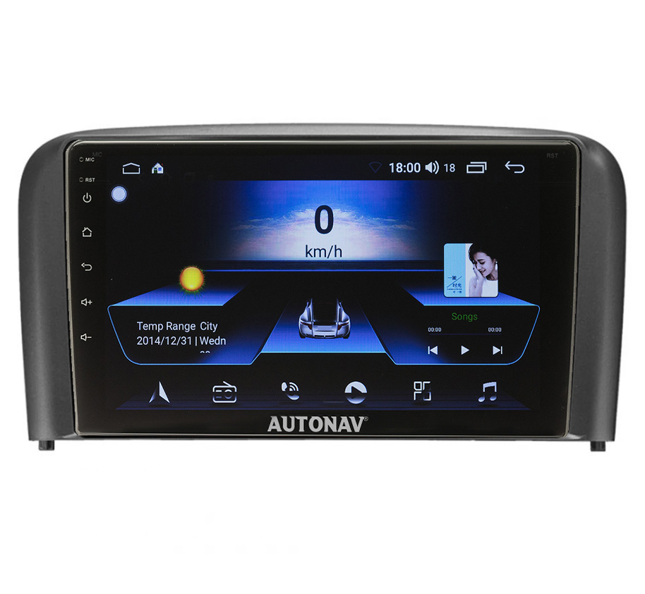 Navigatie AUTONAV Android GPS Dedicata Volvo S80 1998-2006, Model Classic, Memorie 256GB Stocare, 12GB DDR3 RAM, Display 9″ Full-Touch, WiFi, 2 x USB, Bluetooth, 4G, Octa-Core 8 * 2.0GHz, 4 * 50W Audio