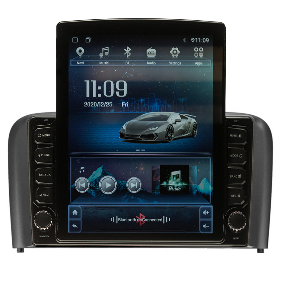 Navigatie AUTONAV Android GPS Dedicata Volvo S80 1998-2006, Model XPERT Memorie 64GB Stocare, 4GB DDR3 RAM, Display Vertical Stil Tesla 10″ Full-Touch, WiFi, 2 x USB, Bluetooth, 4G, Octa-Core 8 * 2.0GHz, 4 * 50W Audio