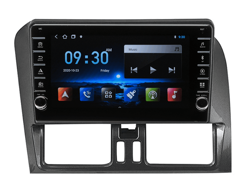 Navigatie AUTONAV Android GPS Dedicata Volvo XC60 2008-2017, Model PRO 64GB Stocare, 4GB DDR3 RAM, Display 8″ , WiFi, 2 x USB, Bluetooth, 4G, Octa-Core 8 * 2.0GHz, 4 * 50W Audio