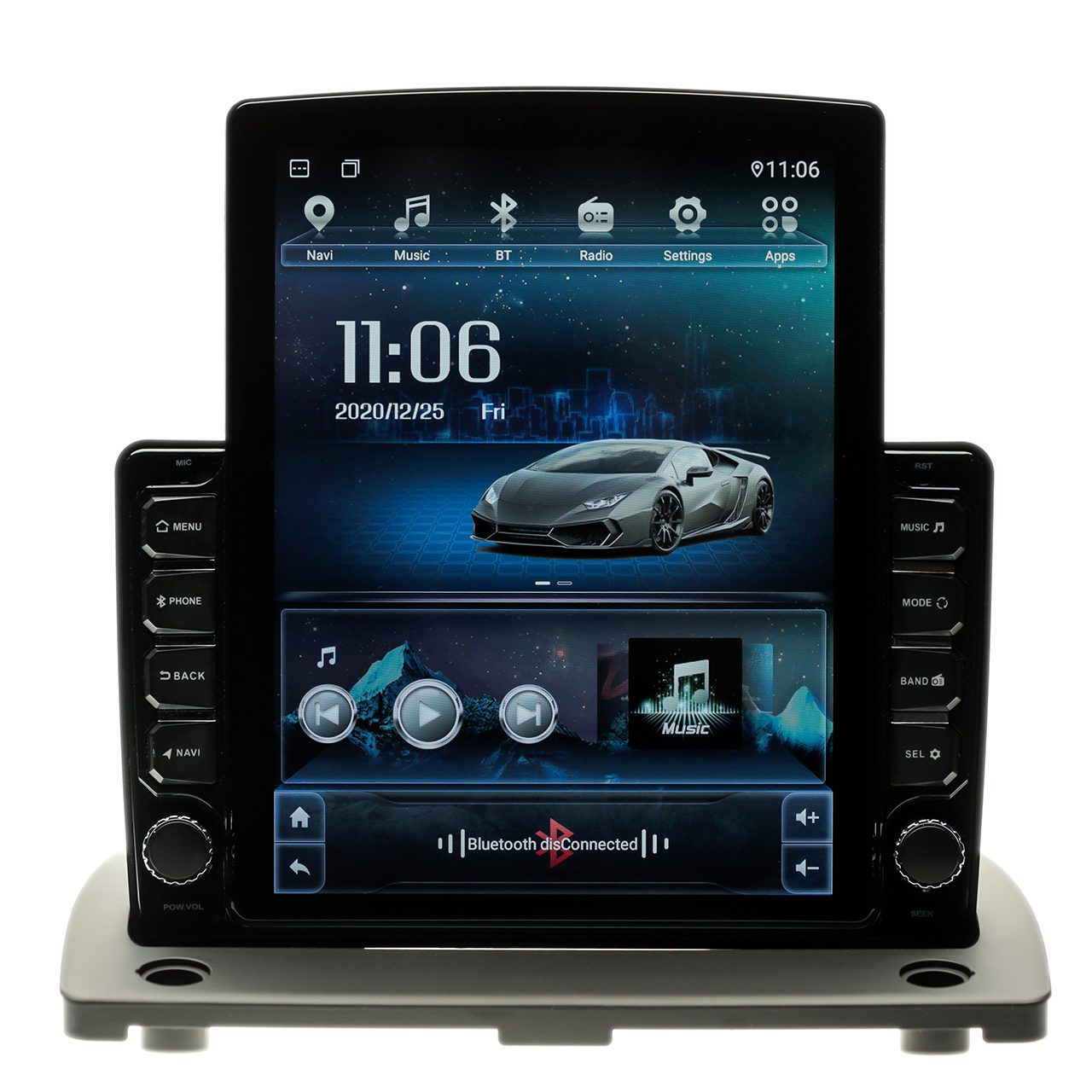 Navigatie AUTONAV Android GPS Dedicata Volvo XC90 2002-2014, Model XPERT 128GB Stocare, 6GB DDR3 RAM, Display Vertical Stil Tesla 10″ , WiFi, 2 x USB, Bluetooth, 4G, Octa-Core 8 x 2.0GHz, 4 x 50W Audio