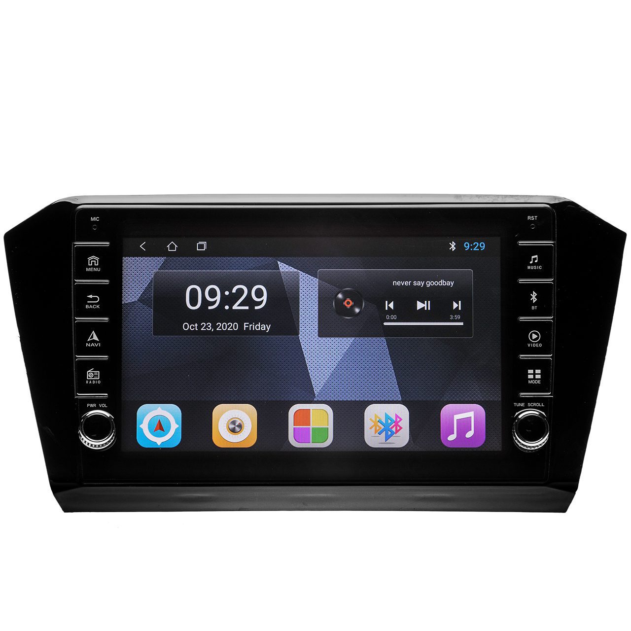 Navigatie AUTONAV Android GPS Dedicata Volkswagen Passat B8 Dupa 2015, Model PRO 64GB Stocare, 4GB DDR3 RAM, Display 9″ , WiFi, 2 x USB, Bluetooth, 4G, Octa-Core 8 * 2.0GHz, 4 * 50W Audio