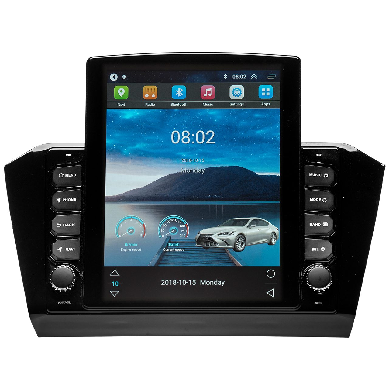 Navigatie AUTONAV Android GPS Dedicata Volkswagen Passat B8 Dupa 2015, Model XPERT 128GB Stocare, 6GB DDR3 RAM, Display Vertical Stil Tesla 10″ , WiFi, 2 x USB, Bluetooth, 4G, Octa-Core 8 x 2.0GHz, 4 x 50W