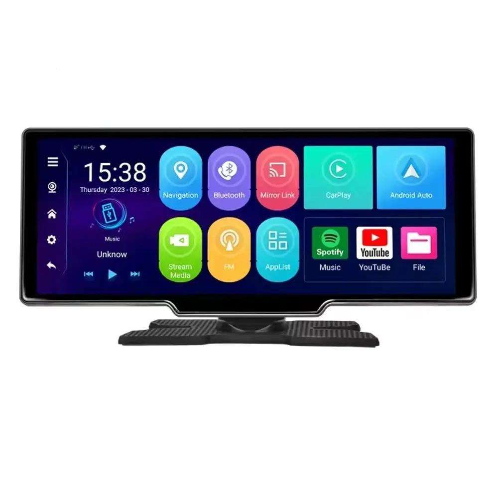 Navigatie Universala Tip Stand Android 13 GPS Display 10.26″ Full-Touch, CPU Quad-Core, Memorie 64GB Stocare, 2GB DDR3 RAM, Camera Marsarier Inclusa, Carplay, Android Auto