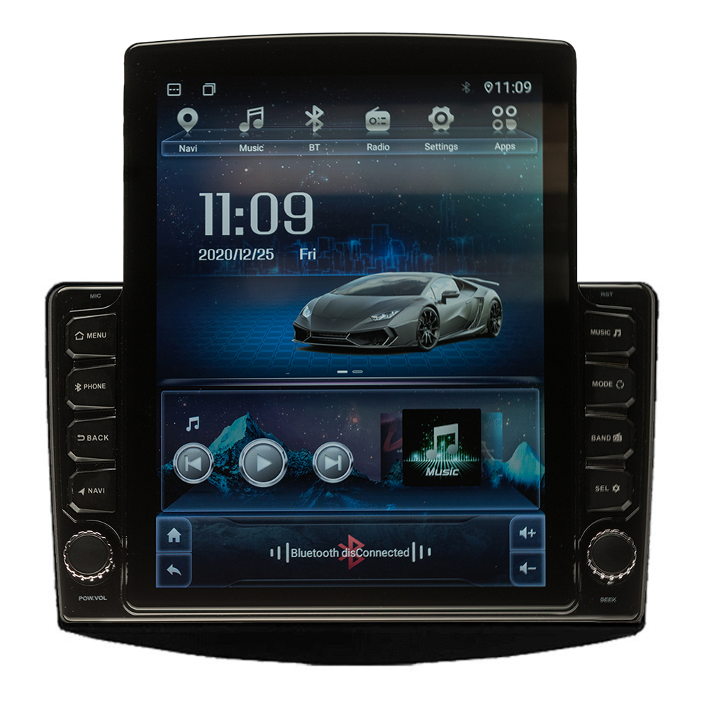 Navigatie AUTONAV Android GPS Dedicata Mitsubishi Grandis 2003-2011, Model XPERT Memorie 128GB Stocare, 6GB DDR3 RAM, Display Vertical Stil Tesla 10″ Full-Touch, WiFi, 2 x USB, Bluetooth, 4G, Octa-Core 8 * 2.0GHz, 4 * 50W Audio
